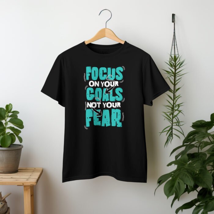 Focus On Your Goals T-Shirt – (Black)