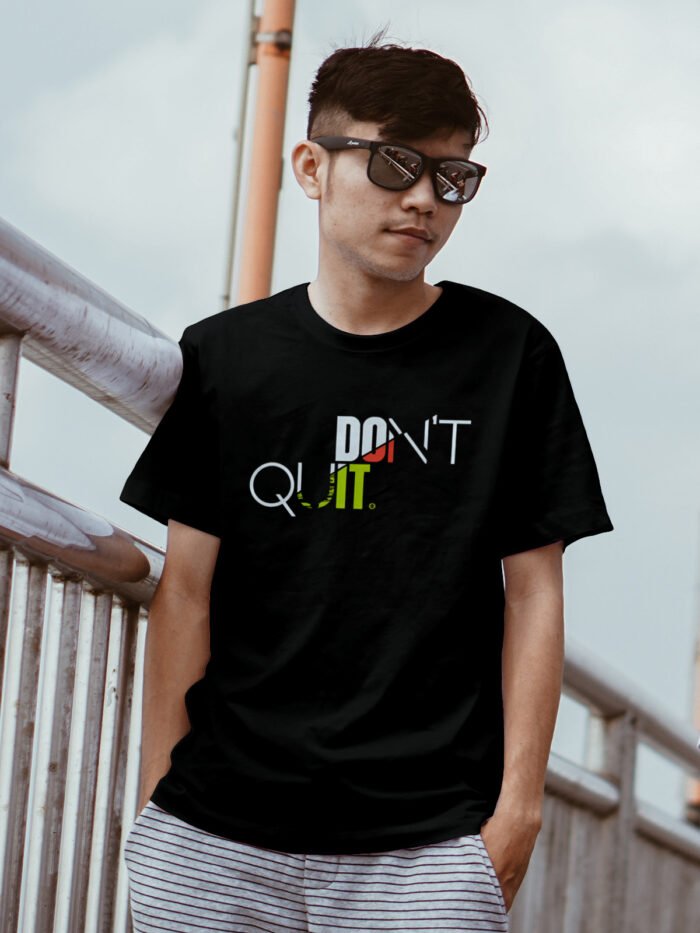 Don’t Quit Premium Motivational T-Shirt - Image 3